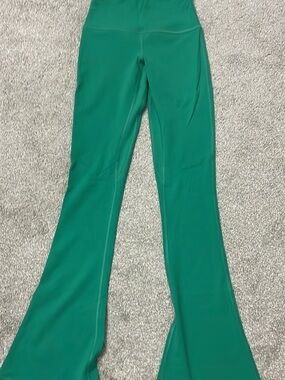 lululemon athletica High-Rise Flare Pants in Teal Green